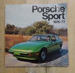 Livre Porsche Sport 1976/77 de Joe Rusz, Enlèvement ou Envoi, Utilisé, Porsche, Joe Rusz