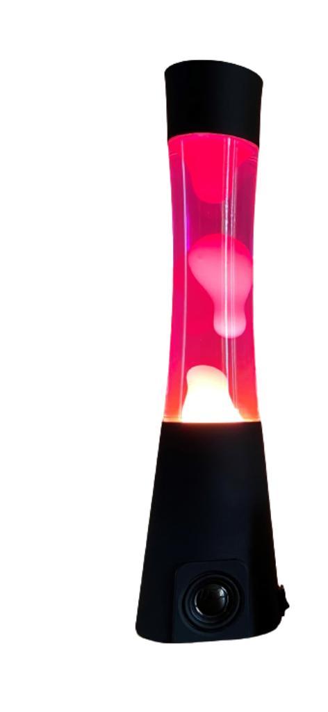 Haut-parleur Bluetooth I-Total Lavalamp rose NOUVEAU livrais, Maison & Meubles, Lampes | Lampes de table, Neuf, Moins de 50 cm