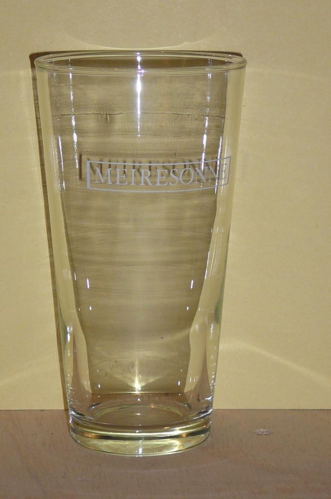 2 Bierglazen Meiresonne, Verzamelen, Biermerken, Ophalen of Verzenden