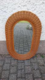 Vintage / retro rotan-spiegel, Ophalen