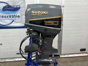 Suzuki DT 150 V6 oil injection langstaart