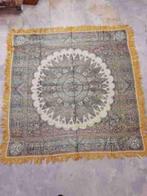 Foulard doek kleed oosters dessin in goud geel 137/137, Ophalen of Verzenden