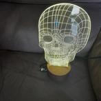 Lampe/veilleuse 3D Crane Squelette avec usb, Ophalen, Zo goed als nieuw