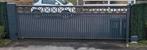 Portail Barrière en Aluminium gris anthracite, Jardin & Terrasse, Enlèvement, Utilisé, Aluminium