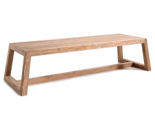 Hermosa Tuintafel - Teaktafel, Tuin en Terras, Tuintafels, Nieuw, Rechthoekig, Teakhout, Ophalen of Verzenden