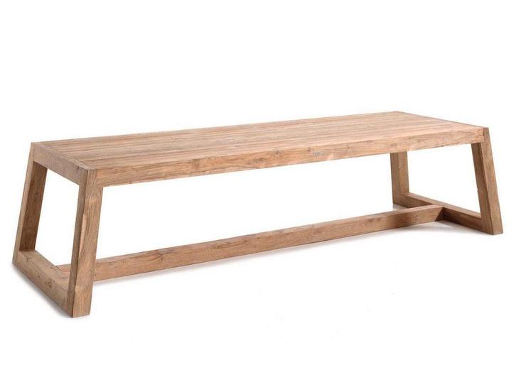 Hermosa Tuintafel - Teaktafel, Tuin en Terras, Tuintafels, Nieuw, Rechthoekig, Teakhout, Ophalen of Verzenden
