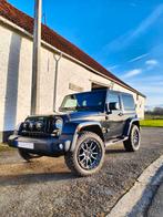 Jeep Wrangler Sahara 2.8 CRD 2014 lichte vracht, Auto's, Automaat, Euro 5, 4 cilinders, Zwart