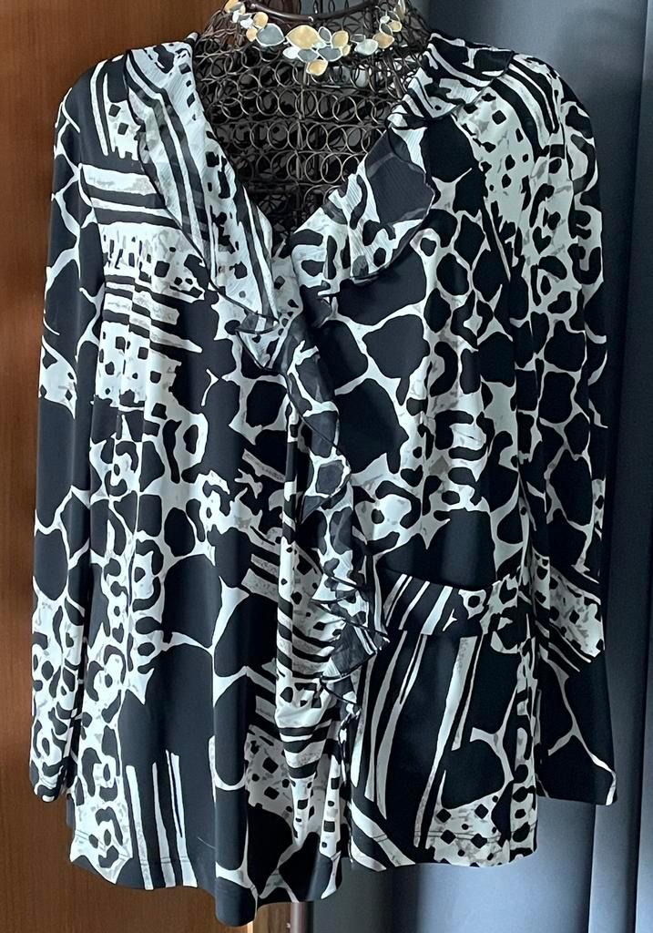 Mayerline 50 NIEUW Fraaie frivole blouse, Kleding | Dames, Grote Maten, Nieuw, Overige kleuren, Ophalen of Verzenden