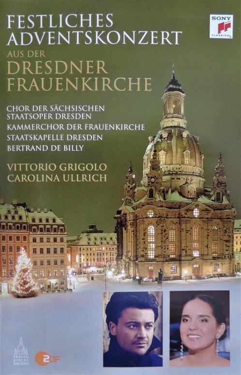 DVD - Festliches Adventskonzert Dresdner Frauenkirche - SONY, Cd's en Dvd's, Cd's | Klassiek, Zo goed als nieuw, Orkest of Ballet