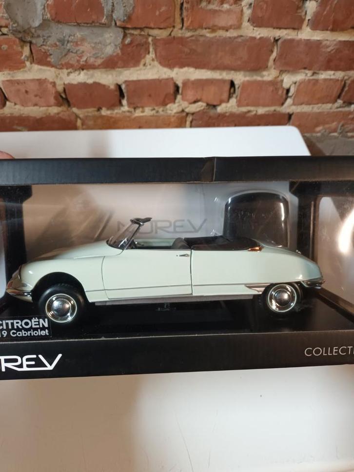 Citroën DS 19 cabrio, échelle 1,18, norev., Hobby & Loisirs créatifs, Voitures miniatures | 1:18, Norev, Enlèvement ou Envoi