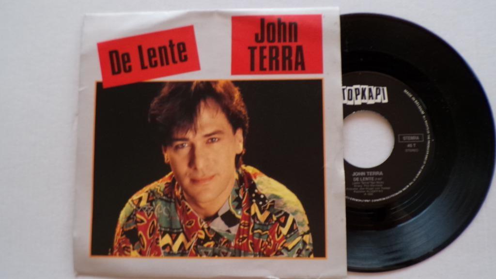 JOHN TERRA - De lente (45t), 7 inch, Single, Ophalen of Verzenden, Zo goed als nieuw