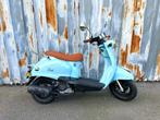 PROMO! Nieuwe Zoë scooter | Blauw | Klasse A of B, Fietsen en Brommers, Nieuw, Ophalen of Verzenden, Benzine, 50 cc