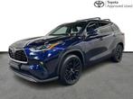 Toyota Highlander Premium Plus AWD, Auto's, Toyota, Automaat, Euro 6, 2487 cc, Blauw