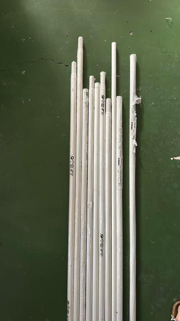 Gordijnroedes wit Ikea (10 stuks) beschikbaar voor biedingen