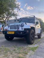 Jeep Wrangler 2023 in zeer goede staat, Auto's, Jeep, Automaat, 4 cilinders, Wit, Leder