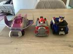 Paw Patrol verschillende voertuigen met character (7-10 cm), Ophalen of Verzenden, Zo goed als nieuw