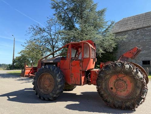 Timberjack 240A skidder met lier en kettingen, Zakelijke goederen, Machines en Bouw | Tuin, Park en Bosbouw, Overige typen, Ophalen