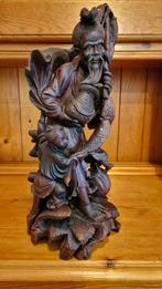 Houten sculptuur in Chinese stijl, Antiek en Kunst, Kunst | Beelden en Houtsnijwerken, Ophalen