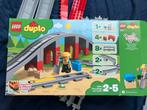 Duplo brug de trein - compleet en met brochure in doos, Kinderen en Baby's, Speelgoed | Duplo en Lego, Ophalen, Zo goed als nieuw