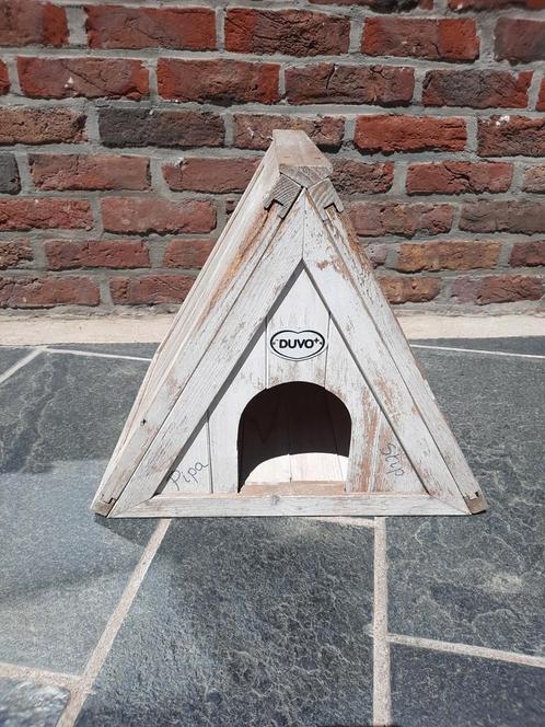Houten huisje Duvo voor kleine dieren., Dieren en Toebehoren, Overige Dieren-accessoires, Zo goed als nieuw, Ophalen