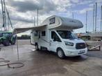 mobilhome ford autoroller alkoof 2017 +/-40 000 km, Diesel, Particulier, Meer dan 6, Ford