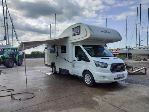 mobilhome ford autoroller alkoof 2017 +/-40 000 km, Caravans en Kamperen, Mobilhomes, Particulier, meer dan 6, Ford, Diesel, Ophalen of Verzenden