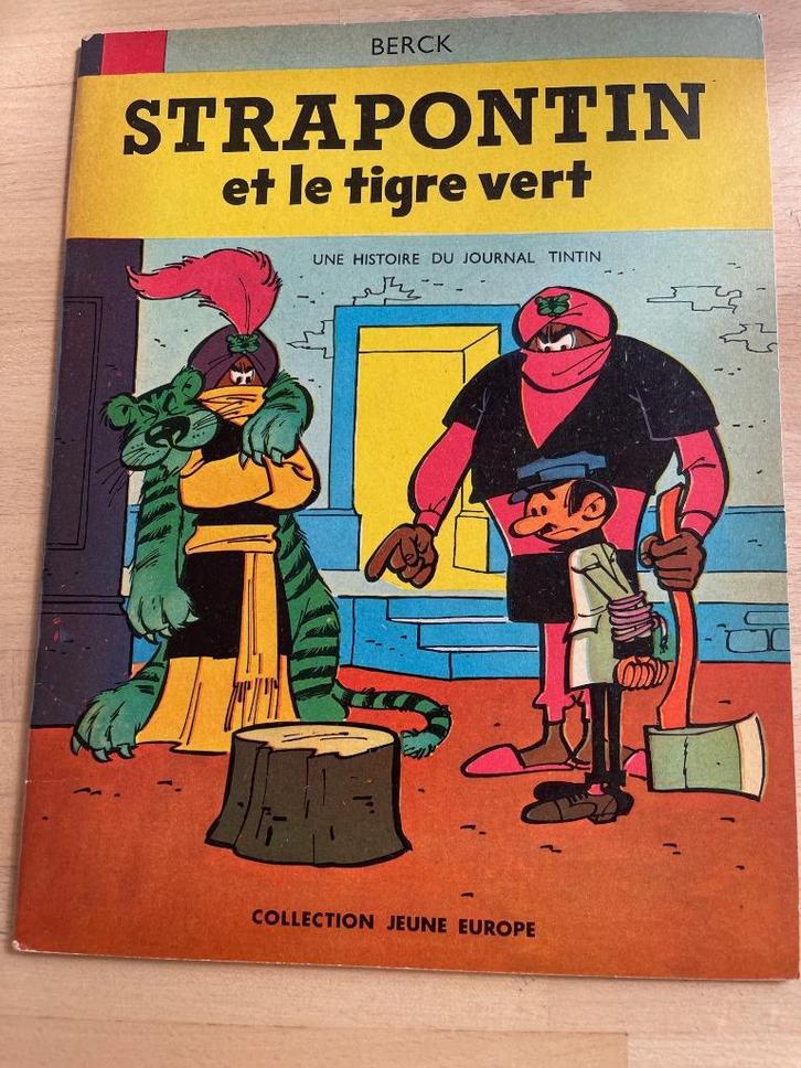 Strapontin – 8 Franstalige albums van Berck (1962–1975), Boeken, Stripverhalen, Zo goed als nieuw, Meerdere stripboeken, Verzenden