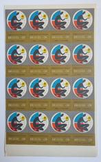 Expo 58 ~ 3 x 16 timbres publicitaires ~ (trois feuillets), Collections, Autres types, Enlèvement ou Envoi