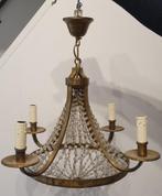 Ancien lustre 4 branches/bougies, Ophalen, Gebruikt