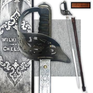  🚨Zeldzaam Engels cavaleriezwaard WILKINSON CHELSEA XIX WW1 beschikbaar voor biedingen