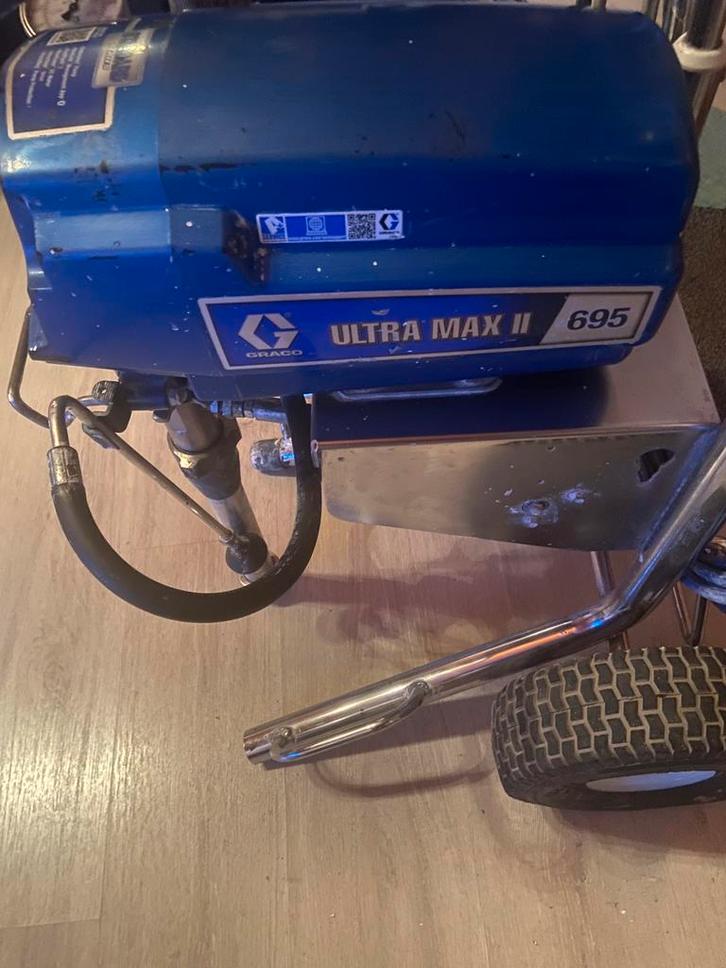 Graco Ultra Max 2 695 ST Max zonder airconditioning, Doe-het-zelf en Bouw, Schildersmaterialen, Zo goed als nieuw, Ophalen