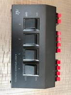 4-wegs Luispreker switch 4-way speaker switch, Ophalen, Nieuw, Overige typen, Overige merken