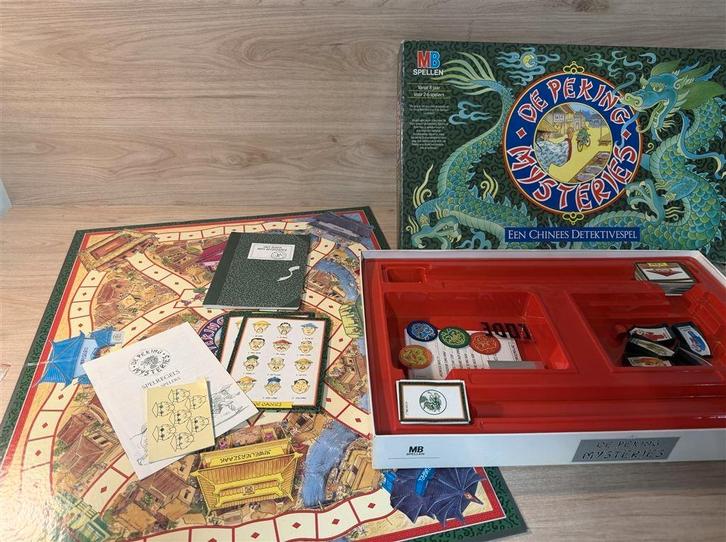 de peking mysteries orginele editie - s6587, Hobby en Vrije tijd, Gezelschapsspellen | Bordspellen, Zo goed als nieuw, Verzenden