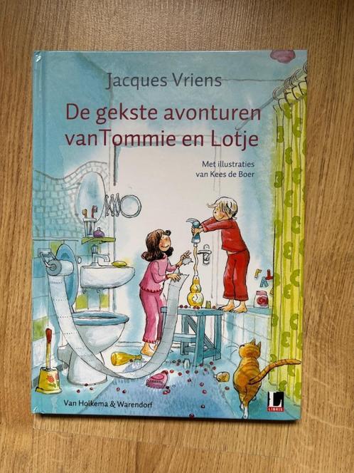 Jacques Vriens : de gekste avonturen van Tommie en Lotje VL, Livres, Livres pour enfants | 4 ans et plus, Comme neuf, 4 ans, Garçon ou Fille