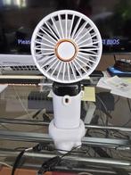 Ventilateur portable rechargeable USB-C, Ophalen of Verzenden, Nieuw, Tafelventilator