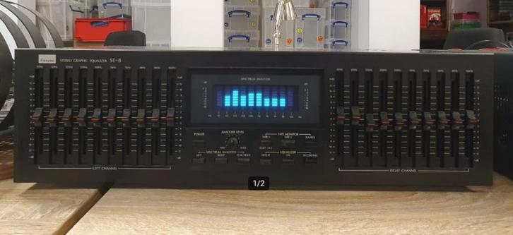 Sansui Stereo Graphic Equalizer SE-8, Muziek en Instrumenten, Effecten, Equalizer, Ophalen of Verzenden