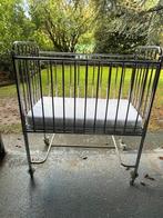 Vintage Ziekenhuis babybedje, Ophalen, Hoogslaper of Stapelbed, Gebruikt, Minder dan 140 cm