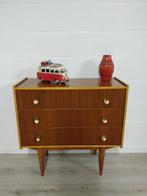 Vintage midcentury ladekast | platenspelermeubel, Huis en Inrichting, Ophalen, Zo goed als nieuw