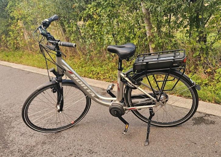 Elektrische fiets - Norta Middenmotor Bafang - 440km, Fietsen en Brommers, Elektrische fietsen, Zo goed als nieuw, 50 km per accu of meer