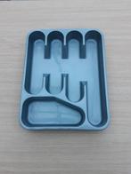 Een grijs bestekbakje voor in keukenlade, Huis en Inrichting, Ophalen of Verzenden, Gebruikt