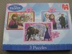 Disney Frozen 3 puzzels 50 stukken, Hobby en Vrije tijd, Ophalen of Verzenden, Zo goed als nieuw