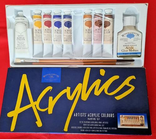 Winon&Newton  Artist's Acrylic  Colours - Set, Hobby en Vrije tijd, Overige Hobby en Vrije tijd, Zo goed als nieuw, Ophalen of Verzenden