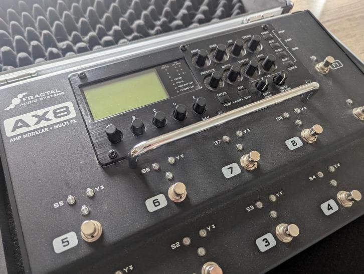 Fractal Audio AX8 (+flightcase), Muziek en Instrumenten, Effecten, Gebruikt, Chorus, Delay of Echo, Distortion, Overdrive of Fuzz