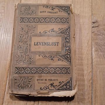 oud boek , Levenslust, Hendrik Conscience beschikbaar voor biedingen