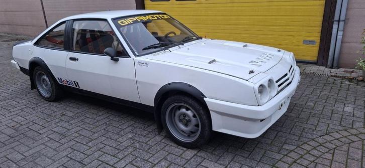 Opel Manta Gte, Auto's, Opel, Particulier, Manta, Benzine, Euro 1, Coupé, 2 deurs, Handgeschakeld, Wit, Overige kleuren, Stof