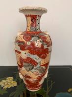 Antieke Japanse Satsuma vaas, Antiek en Kunst, Antiek | Vazen, Ophalen of Verzenden