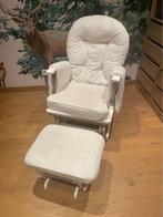 Fauteuil d’allaitement blanc childhome, Maison & Meubles, Fauteuils, 125 à 150 cm, Allaitement, Enlèvement, Tissus