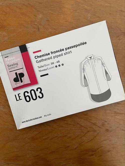Naaipatroon DP Studio - Le 603, Hobby en Vrije tijd, Naaien en Fournituren, Zo goed als nieuw, Overige typen, Ophalen of Verzenden