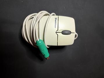 -=TECH=- Souris d'ordinateur PS2 !, Informatique & Logiciels, Souris, Enlèvement ou Envoi, Gaucher, Utilisé