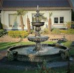 Klassieke Engelse fontein met rand, Tuin en Terras, Waterpartijen en Fonteinen, Nieuw, Beton, Ophalen of Verzenden, Fontein